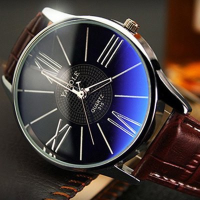 /products/yazole-315-male-quartz-watch-with-leather-band/